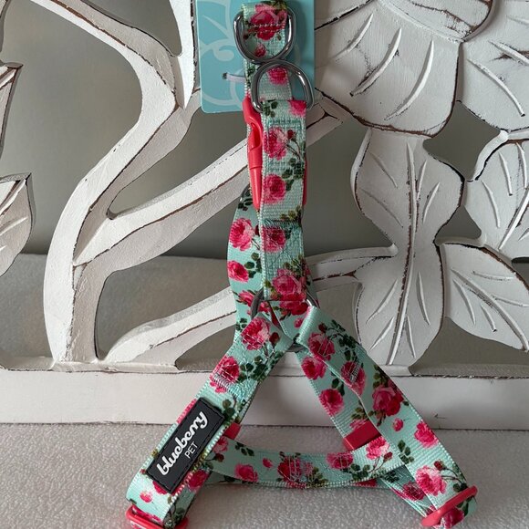 NWT - Blueberry Pet Floral Dog Harness - Picture 3 of 6